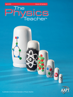 the Physics Teacher, April 2018 issue