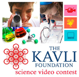 The KAVLI Foundation science video contest logo