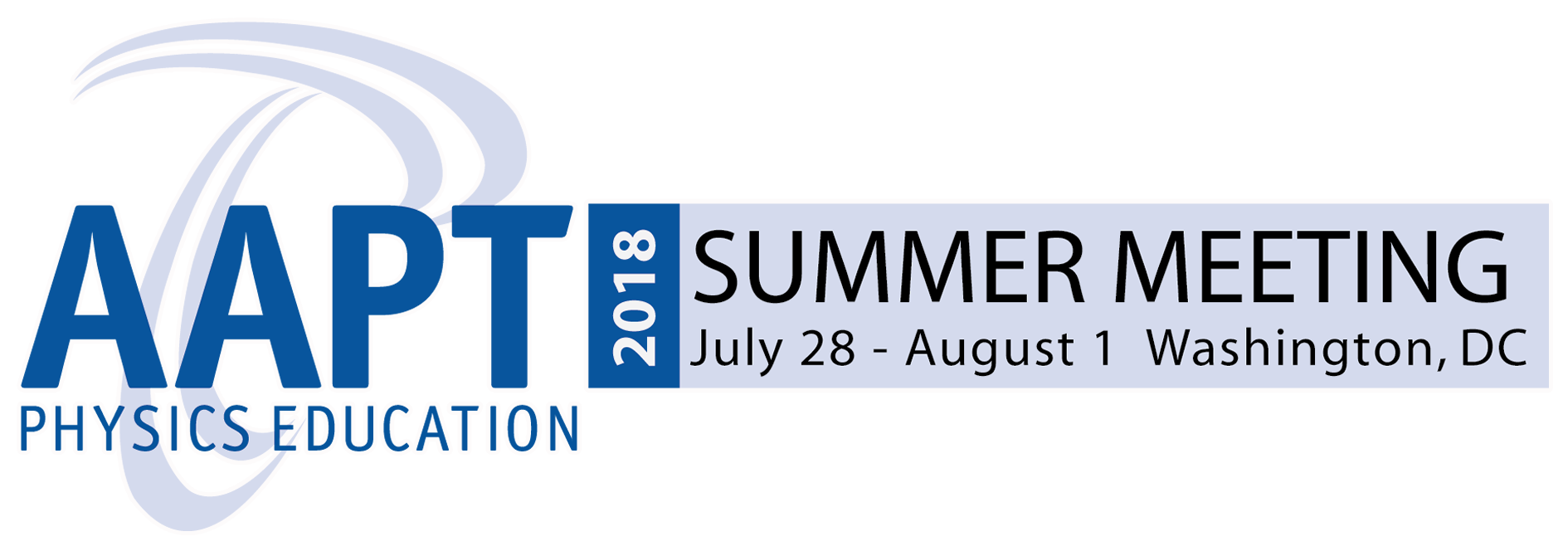 AAPT Summer Meeting 2018 in Washington, DC