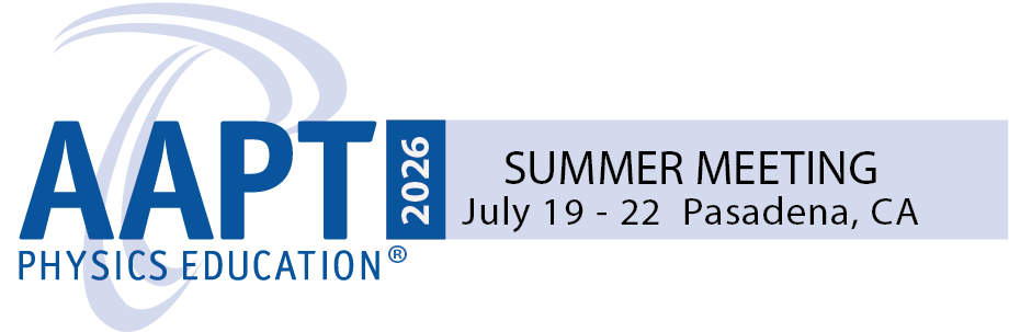 AAPT Summer Meeting 2026