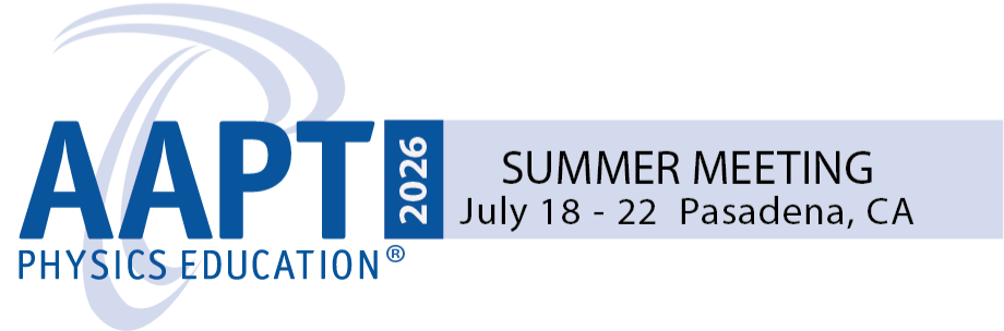 AAPT Summer Meeting 2026