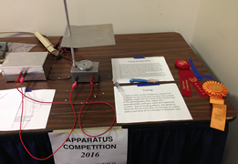 2nd Place Winner - 2016 Apparatus Competition 2nd Place Winner - 2016 Apparatus Competition