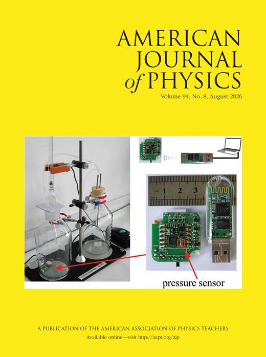 August 2026 AJP Cover image
