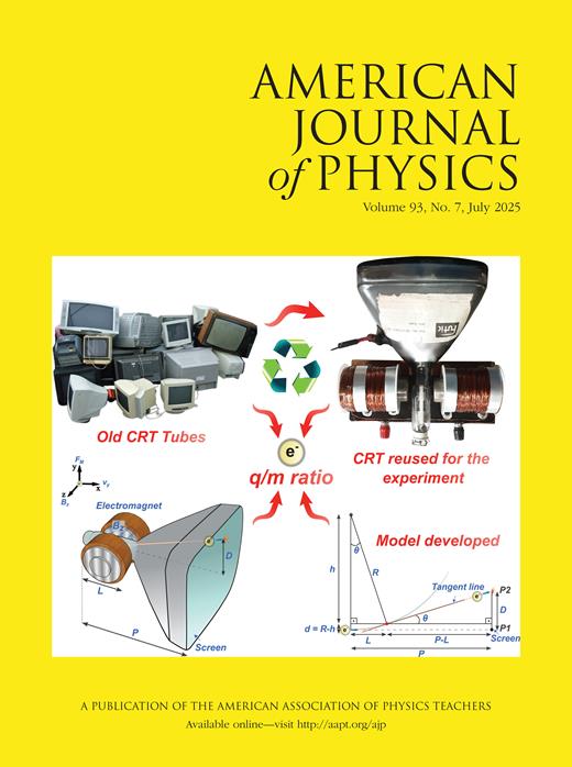 July 2025 AJP Cover image