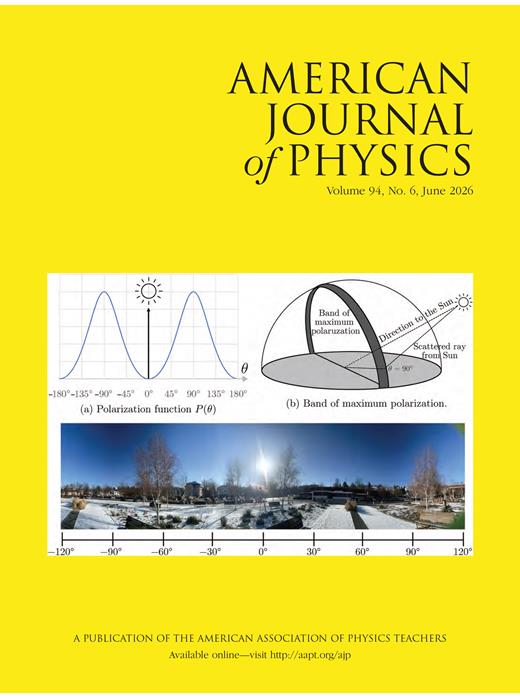 June 2026 AJP Cover image