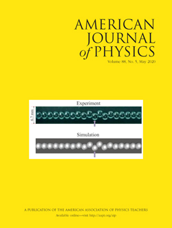 May 2020 issue of the American Journal of Physics