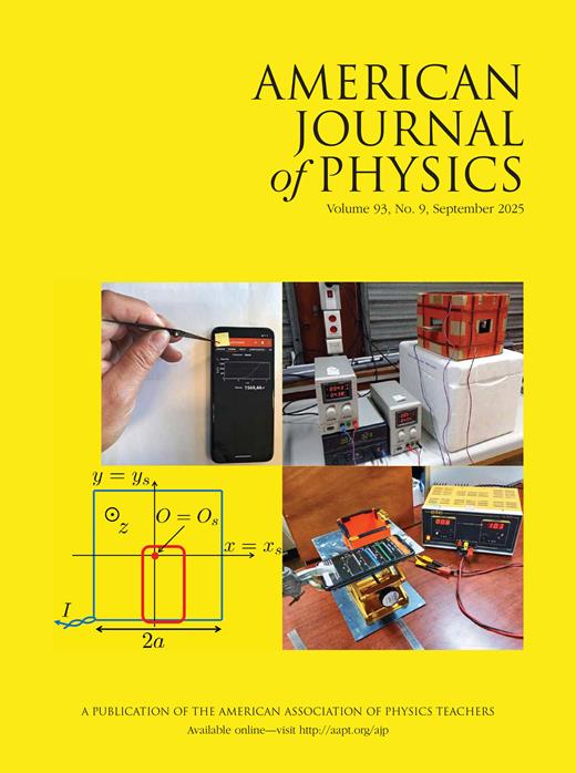 September 2025 AJP Cover image