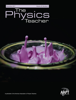 December 2017 issue of The Physics Teacher