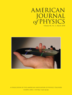March 2018 issue of American Journal of Physics