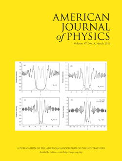 March 2019 issue of American Journal of Physics
