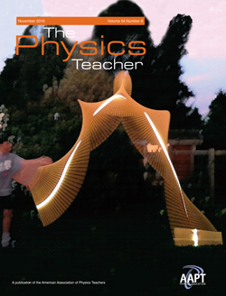 November 2016 issue of The Physics Teacher
