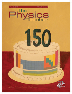 December 2019 issue of The Physics Teacher