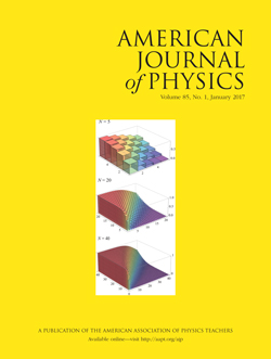 January 2017 issue of American Journal of Physics