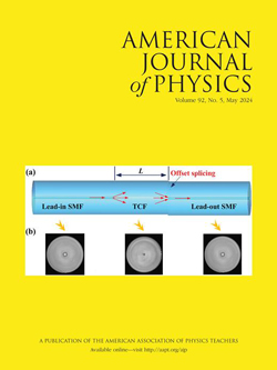 American Journal of Physics May 2024