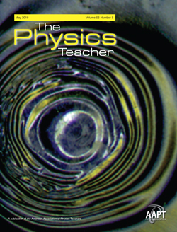 May 2018 issue of The Physics Teacher