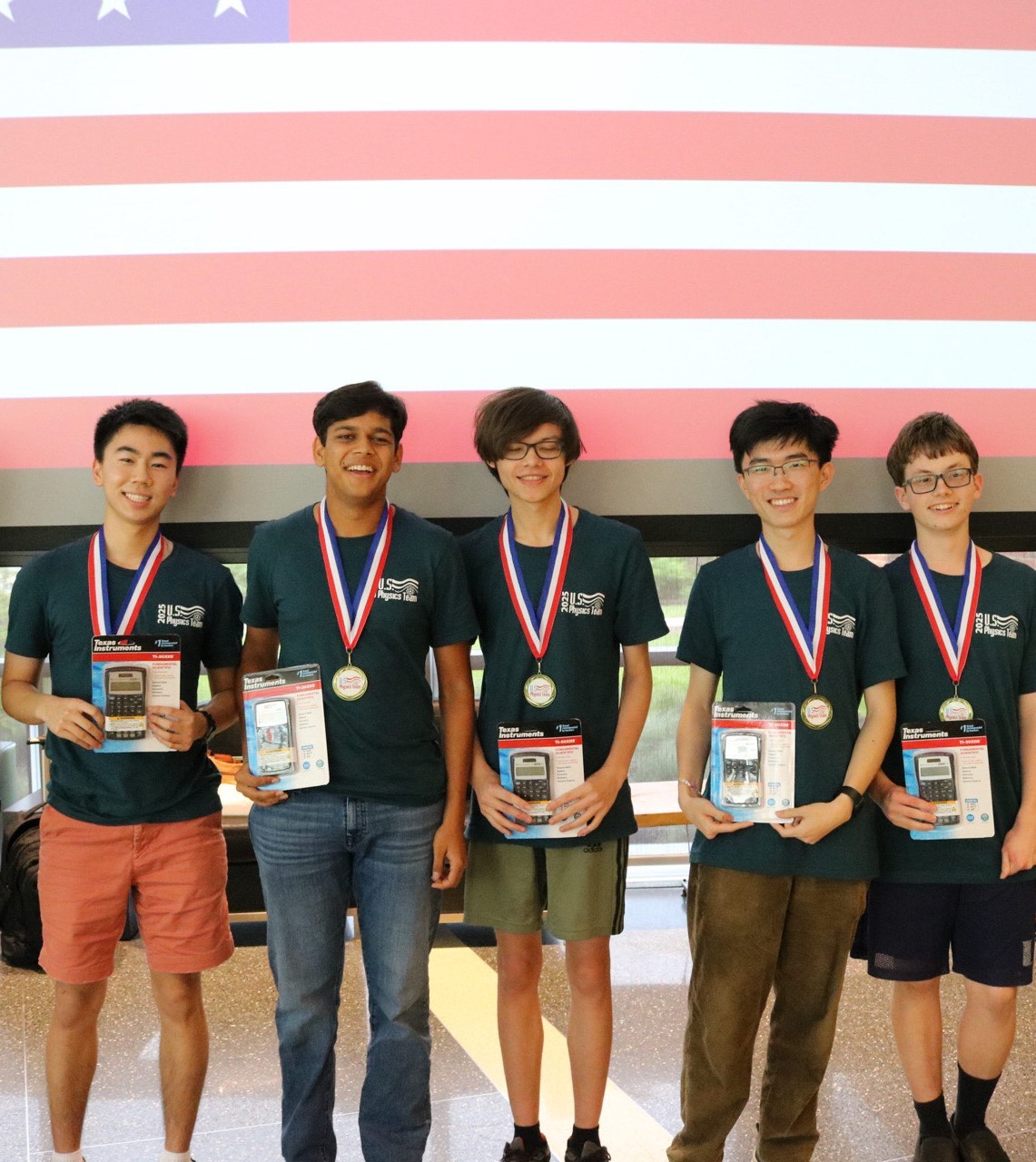 U. S. Physics Team Traveling Representatives