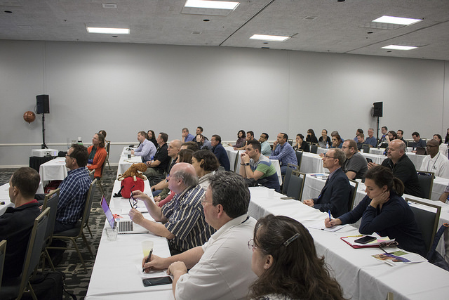 People attending AAPT Meeting