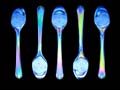 'Plastic Spoons with Polarizing Filter' by Li Fanfei